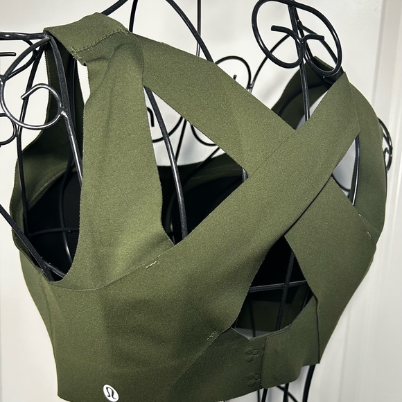 lululemon‎ athletica Enlite Bra - Pesto Green - Picture 4 of 4